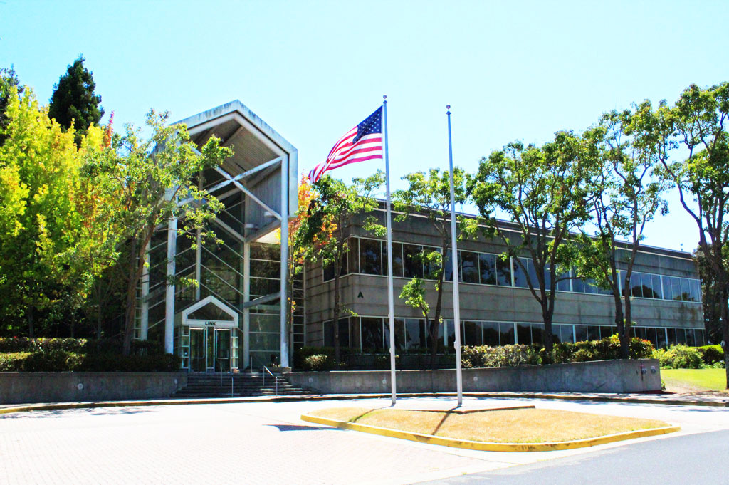 The main entrance of the LINK of JOINN Innovation Park